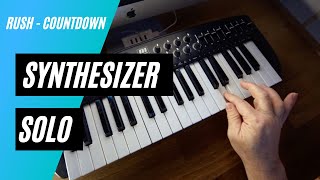 Rush Synthesizer - Countdown Solo cover