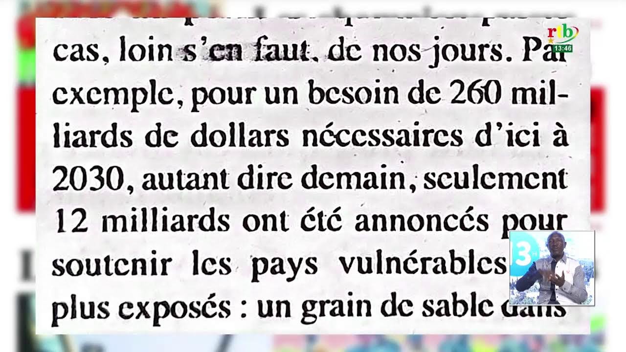 RTB -JT de 13H du 18 août 2026