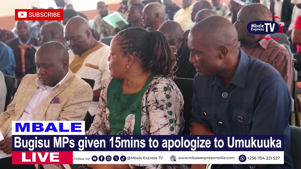 Bugisu MPs given 15 minutes to apologize to Umukuuka over insubordination