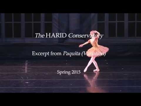 The HARID Conservatory, Excerpt from Paquita (Variation), Spring 2015