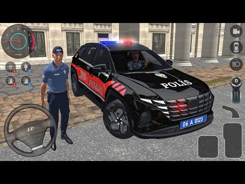 Hyundai Tucson Türk Polis Arabası Sürüş Oyunu - Polis Oyunu 2025 #150 - Android GamePlay