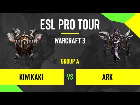 WC3 - KiWiKaKi vs. Ark - DreamHack Warcraft 3 Open: Fall 2020 - Group A - NA
