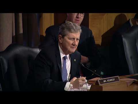 Sen. John Kennedy In Banking Committee With Jay Clayton