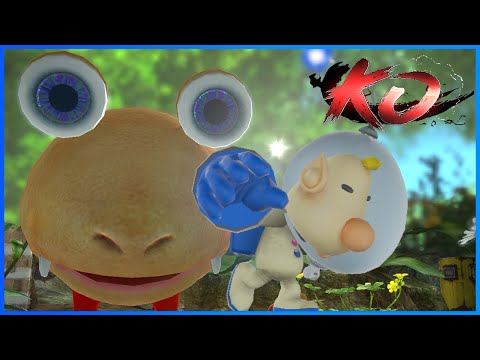 Pikmin 3 Deluxe Hack - Louie Kills All Enemies In ONE PUNCH!!! [Battle Enemies]
