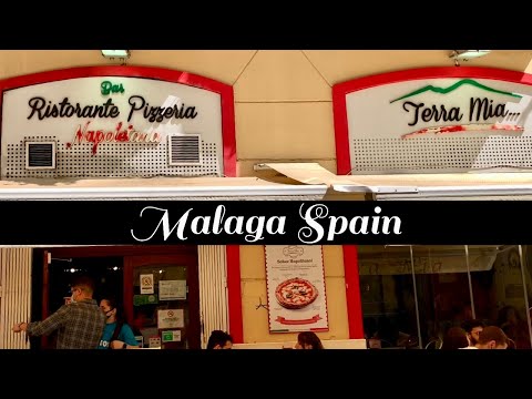 Ótima pizza! Terra Mia Ristorante Pizzeria Napoletana | Calle Molina Larios Málaga Espanha