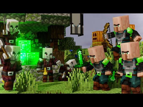 Lorgala Studio - REVENG..!! - The guardians of the village EP 2 - Villagers vs Pillagers (Minecraft animation)