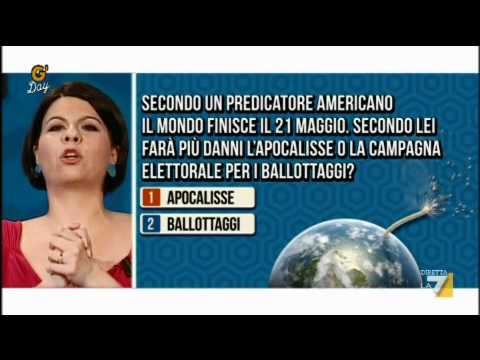 G'DAY con Geppi Cucciari 19/05/2011 - La Grandomanda con Roberto Vecchioni