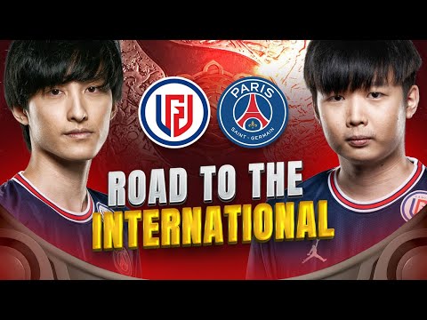 The Road to The International 2022 - PSG.LGD #1 Rank on DPC Points Dota 2