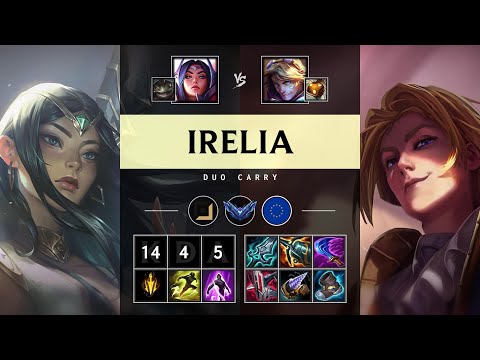 Irelia ADC vs Ezreal - EUW Diamond Patch 25.13