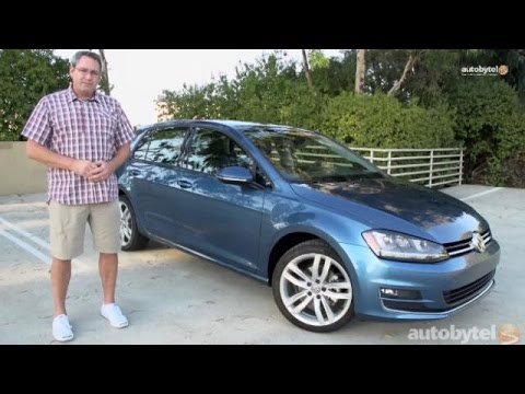 2015 Volkswagen Golf 1.8t TSI SEL Test Drive Video Review