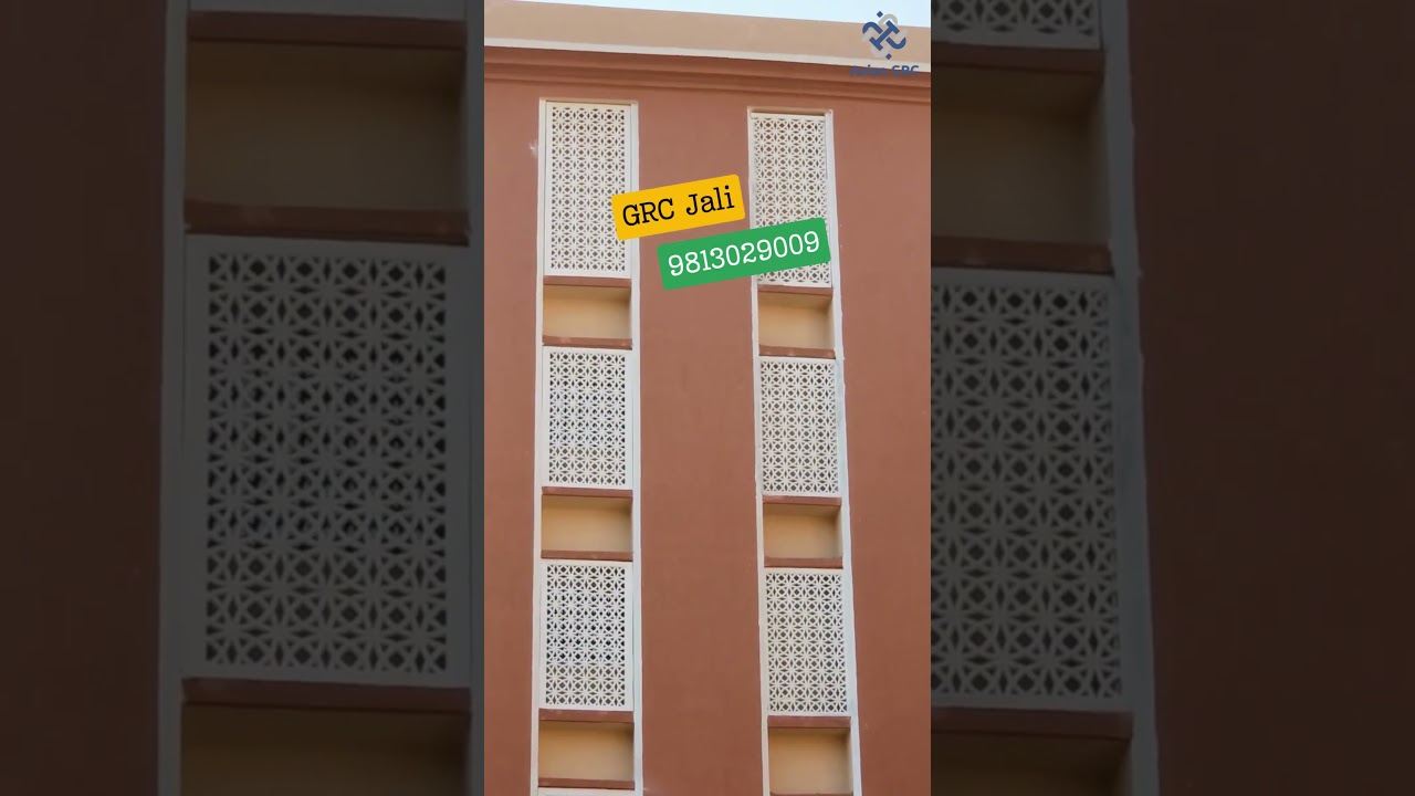 GRC JALI for Elevation, Modern Design - Asian GRC