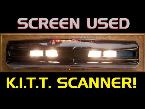 SIX SCREEN USED KITT SCANNERS FROM KNIGHT RIDER! OH MY!