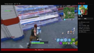 [LIVE/PS4/FR] FORTNITE / Construction d'une caga a rebons geante