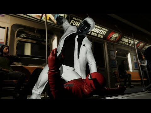 Mr. Negative Train Fight (Last Stand Suit Walkthrough) - Marvel's Spider-Man [1080p60fps]