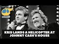 Kristofferson Tells of Landing Helicopter at Johnny Cash's House & "Sunday Morning Coming Down"