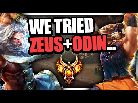 We Tried Zeus & Odin in 2021... - Ranked Joust - Smite