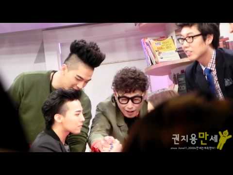 120407 - Go Show GD Arm Wrestling