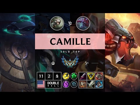 Camille Top vs Cho'Gath - NA Challenger Patch 14.12