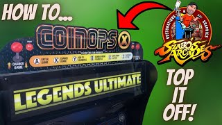 CoinOpsX Topper for AtGames Legends Ultimate Review & Install!