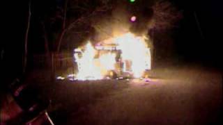 preview picture of video 'Working Vehicle Fire - Parker Texas'