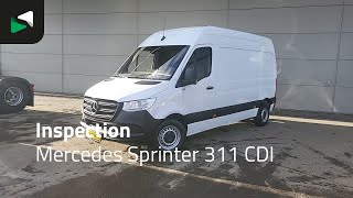 Mały samoch&oacute;d dostawczy Mercedes-Benz Sprinter 311 CDI L2H2 Airco Cruise MBUX CarPlay Euro6 L2 Airco C | Obrazek 4 - Autoline