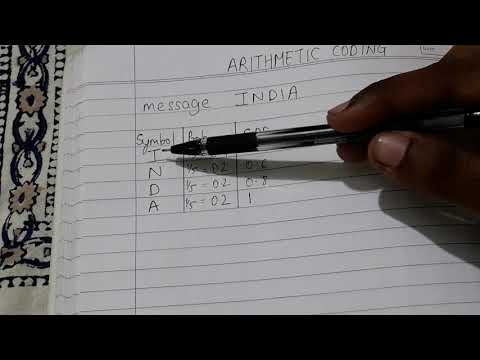 Arithmetic Coding | Guys please subscribe the channel 😊🙏 #arithmeticcoding