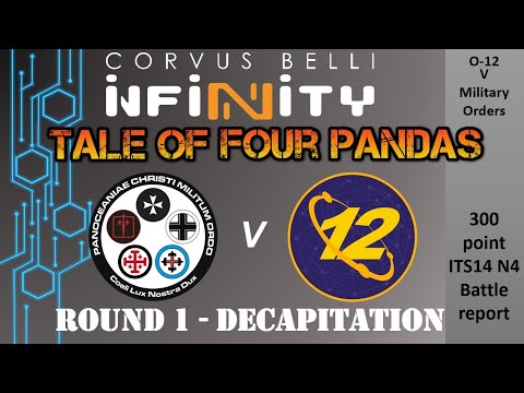 Fast Panda Gaming: Infinity N4 ITS14 300point Battle Report - Mindwipe (O-12 v Military Orders)