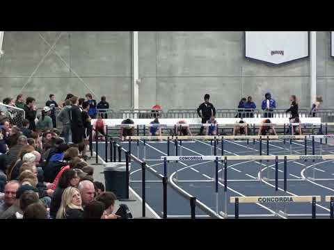2019 Concordia Classic - Men's 60m Hurdle Final