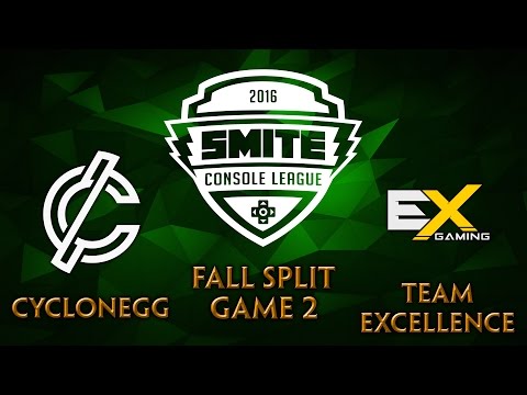 SMITE Console League EU Fall Split Week 1 - CycloneGG vs. eXcellence (Game 2)