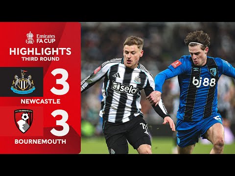 Newcastle get through on Penalties! 🧤 | Newcastle (3-3) Bournemouth | Emirates FA Cup 2025-26