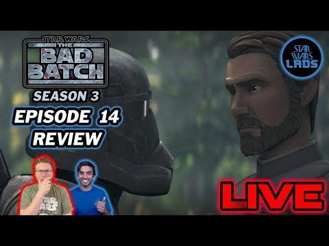 The Bad Batch Season 3 Episode 14 "Flash Strike" LIVE Review, Q&A, & Predictions | Tantiss Arrival