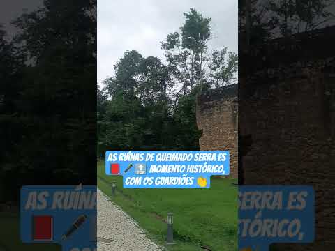 As ruínas de queimado serra ES 📕🔝 momento histórico, com os guardiões👏#autista @clerioborges2025