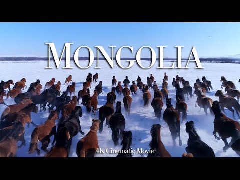 Mongolia — a 4K Cinematic Movie with Relaxing music