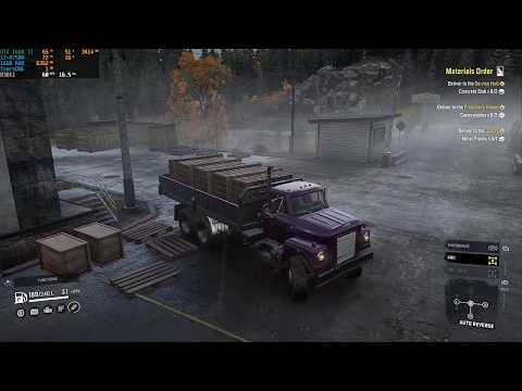 SnowRunner Walkthrough Part 46 - "Materials Order" [2160p60]