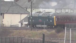 preview picture of video '55022 departing Dunbar on 5/3/11'