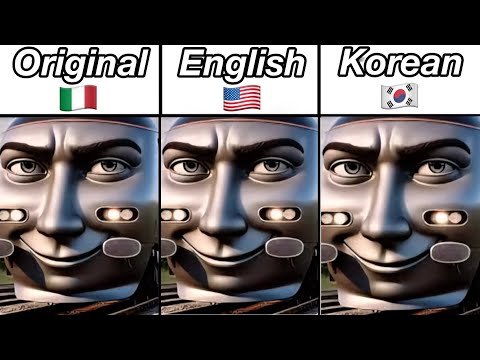 Ciuf Ciuf…. Treno Pervertito | Original vs English vs Korean