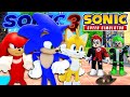 *MOVIE* Sonic Tails And Knuckles Arrives In City Escape! 💨 (Sonic Speed Simulator)