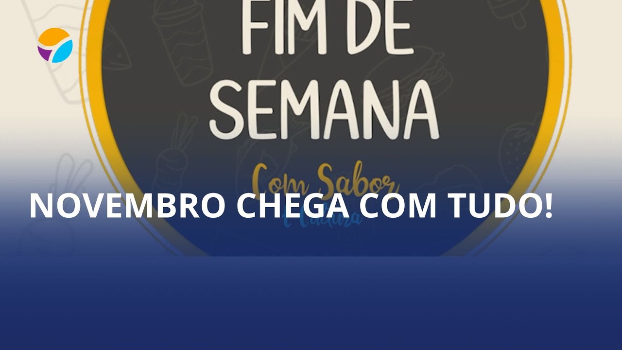 Prepare-se para um novembro delicioso 😋