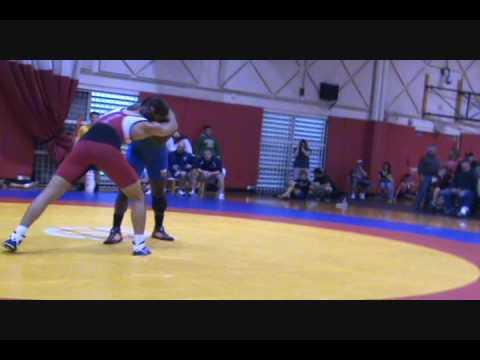 Quentin Wright pin Chris McNeil - FILA Jr WTT freestyle prelims at 84 kg