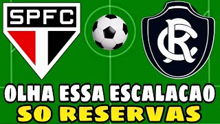 DORIVAL JÚNIOR VEM COM ESCALAÇÃO SURPRESA DO SÃO PAULO X REMO