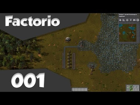 Lets Play Factorio [HD+] #001 | So viele Bäume 🌳