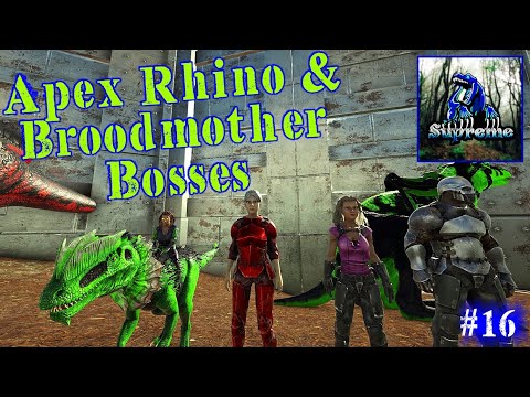 Ark Supreme - Apex Rhino & Broodmother Boss - Ep.16 - Ark: Survival Evolved