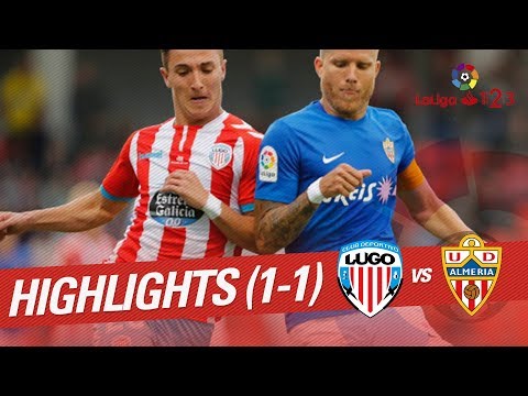 Resumen de CD Lugo vs UD Almería (1-1)