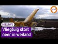Johan zag crash vliegtuigje van nabij: 'Gelukkig miste hij ons huis'
