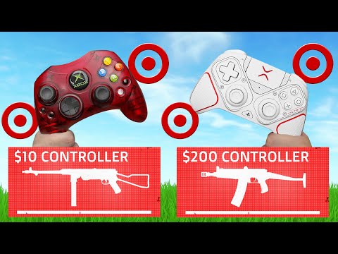 I Won Warzone on $10 vs $200 Target Controllers