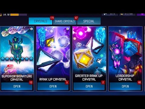 150+ Crystal Opening! - Transformers: Forged To Fight