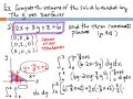 14.2 Area, Volume and Center of Mass 