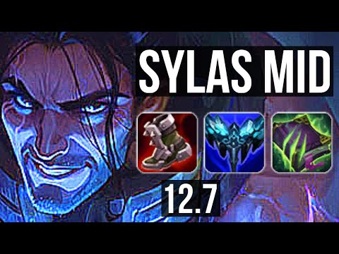 SYLAS vs YASUO (MID) | Quadra, Rank 6 Sylas, Godlike | EUW Challenger | 12.7