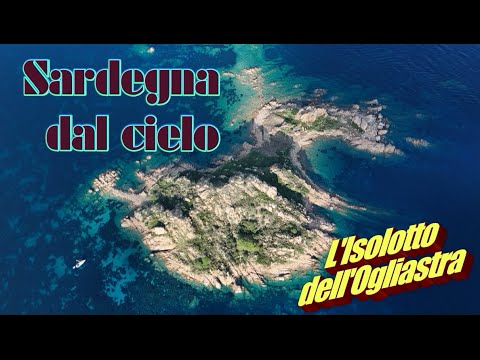 In volo sull'Isolotto dell'Ogliastra