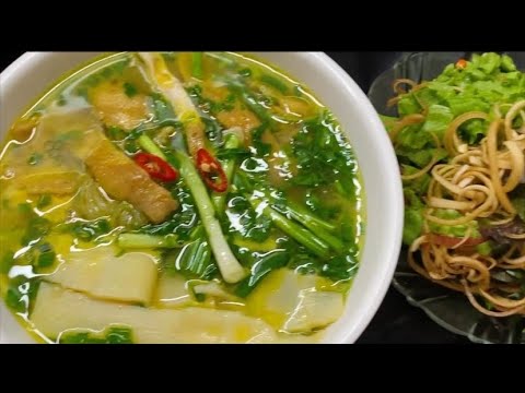 BÚN MĂNG GÀ đơn giản mà ngon